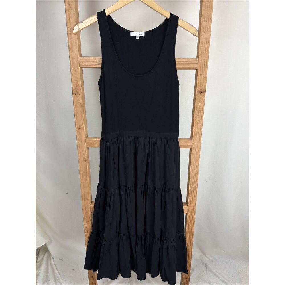 NWT Another Love Black Scoop Neck Empire Waist Dress #1091 SMALL